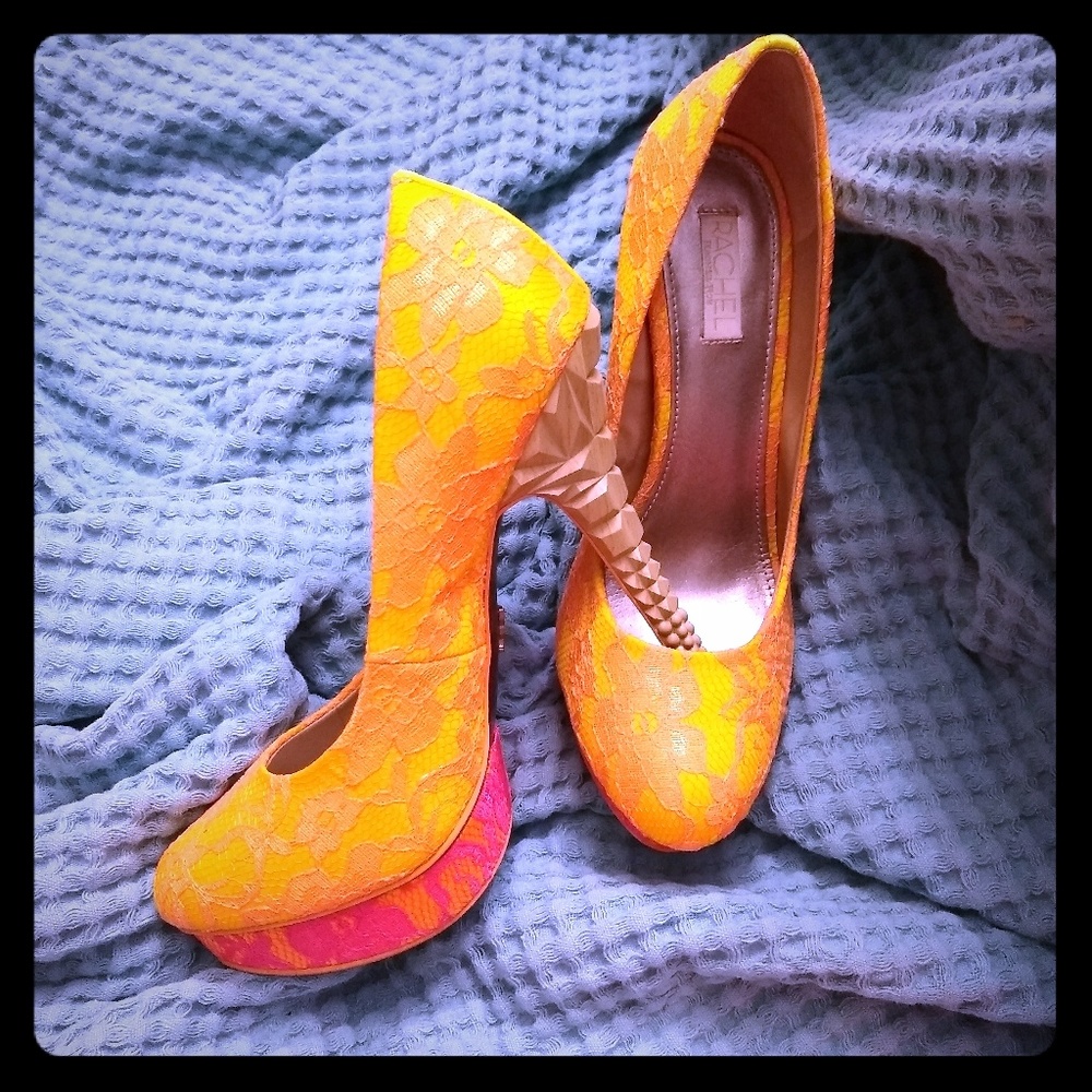 Rachel Roy lace heels